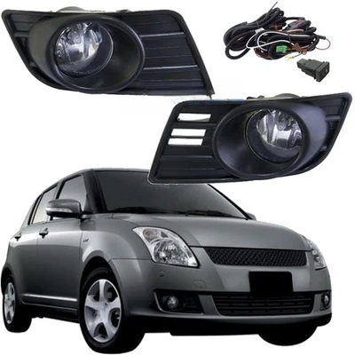 Luces antiniebla parachoques coche para Suzuki SWIFT 2007 ~ 2010 un par con interruptor + marco Foto 1 de 4