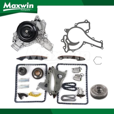 Timing Chain Kit Water Pump VVT Sprocket Fit 2011 Mercedes-Benz C350 E350 3.5L — 第 1/4 张图片