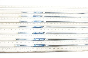 Project X Blue Label Steel 5.0 R 110g 34"-37.5" 7Pc Iron Shaft Set Pulls 2417 - Picture 1 of 5