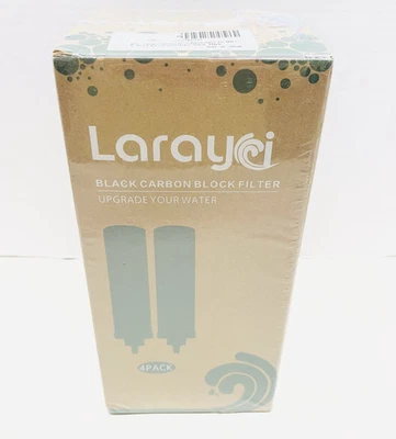 Larayci BB9-2 Water Filter Replacement for Berkey Black Purification 4 Pack - Image 1 of 2