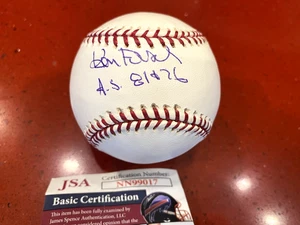 Ken Forsch (81 & 76All Star) Signed MLB Baseball -JSA Authenticated - Picture 1 of 3