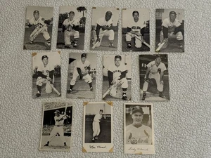COLLECTION of 12 3X5 Post Cards Hall of Fame Stan Musial / Don Larsen / Minoso - Picture 1 of 8