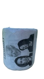 Rotolo carta igienica Biden Harris Pelosi ritorno al mittente. Regalo novità - Foto 1 di 3