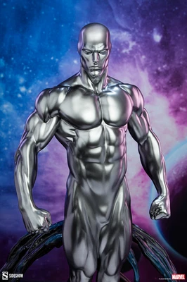 SILVER SURFER~MAQUETA/ESTATUA~LE 4000~SIDESHOW~SIN USAR, EN CAJA Foto 1 de 4