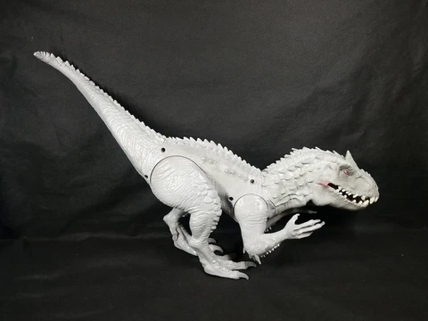 Jurassic World Indominus Rex 20" Chomping Roaring Lights Dinosaur JW Tested Cover