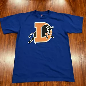 Majestic Men’s Durham Bulls Jersey Shirt Medium M Minor League Baseball - Picture 1 of 5