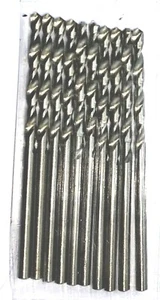 HSS Twist drill bit set 10pc 1mm 1.5mm 2mm 2.5mm 3mm select 10 of any one size - Picture 1 of 4