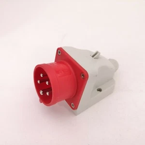 DEFA 701442 CEE Inlet 416-6 16A 3 Phase Wall Mounted Power Socket - Picture 1 of 8