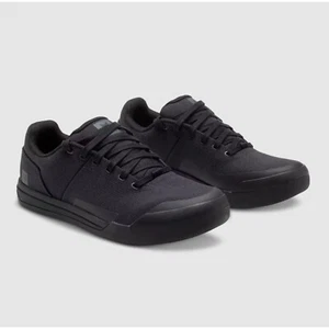Fox Racing Shoes MTB Union Canvas Black 2024 New Bike 41 42 43 44 45 - Picture 1 of 2