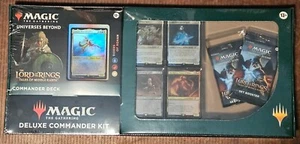 Magic The Gathering Lord Of The Rings Deluxe Commander Kit - Riders of Rohan MIB - Picture 1 of 1