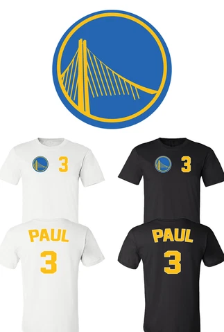 Chris Paul Golden State Warriors #3 Jersey player shirt S-6XL Tracking!! Cover