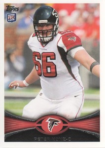 2012 Topps Football Card #243 Peter Konz Rookie
