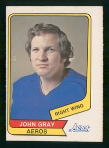 John Gray RC 1976-77 O-PEE-CHEE WHA 76-77 Nº 25 Como Nuevo+ 58211 - Imagen 1 de 2