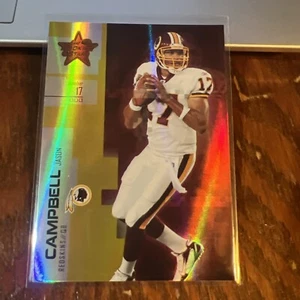Jason Campbell 2007 Leaf Rookies & Stars Longevity Parallel Gold #11 /49 - Picture 1 of 7