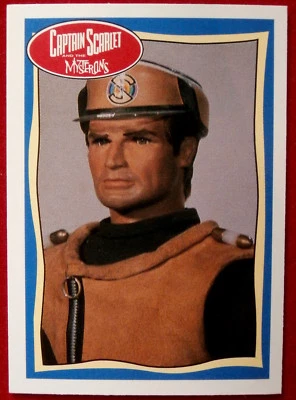 CAPTAIN SCARLET - Card #64 - Captain Ochre - Topps, 1993, Gerry Anderson - Image 1 of 2