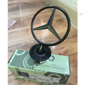 Estrella para Mercedes-Benz w208 w210 w211 w124 w202 w203 w220 S E C CLK negra - Imagen 1 de 5