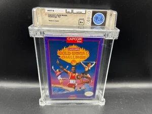 Capcom's Gold Medal Challenge '92 NES WATA 9.6 A+ FACTORY SEALED MINT VGA POP 2 - Picture 1 of 7