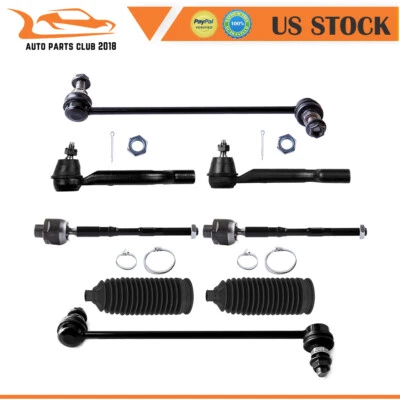 Front Steering Tie Rod End Sway Bar Fits 2008-13 Nissan Rogue 14-15 Rogue Select - Imagem 1 de 4