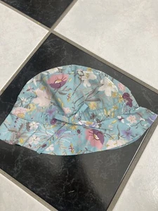 NWT 100% AUTH Gucci Kids' Olympus Pop St.Flora Fane Print Bucket Hat - Picture 1 of 8