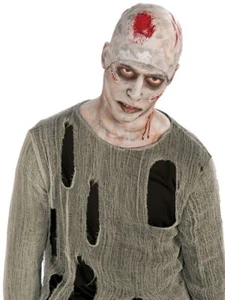 Zombie Bald Cap Halloween Fancy Dress Accessory - Picture 1 of 1