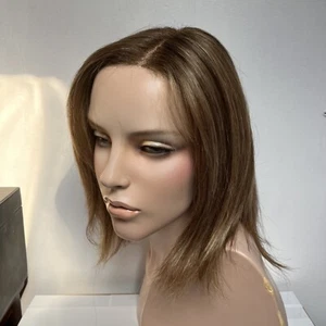 Jon Renau Lace Front Mono Top Hand Tied Blonde Synthetic Hair Wig Size Petite - Picture 1 of 20