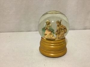 Fontanini Christmas Holy Family Musical Snow Globe O Holy Night - Picture 1 of 3