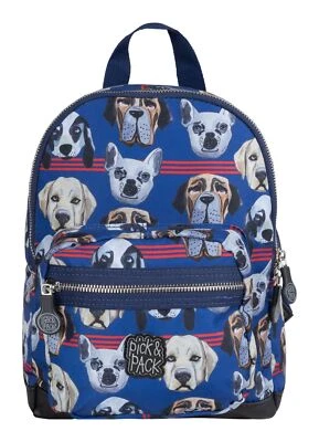 Pick & Pack Something Wild Backpack S Rucksack Rucksack Doggie Mood blau schwarz - Bild 1 von 4