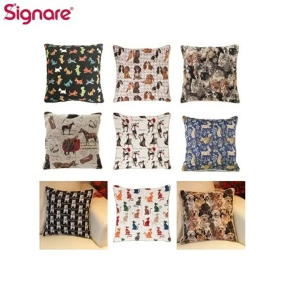 Funda de Almohada Tapiz Funda de Cojín Diseño Animal Mascota Foto 1 de 4