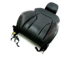 2015 AUDI SQ5 (B8 8R) PASSENGER - UPPER TOP HEATED SEAT CUSHION (BLACK LEATHER) - Picture 1 of 10