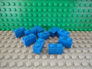 Lego 10 Blue 1x2 brick block NEW - Picture 1 of 1