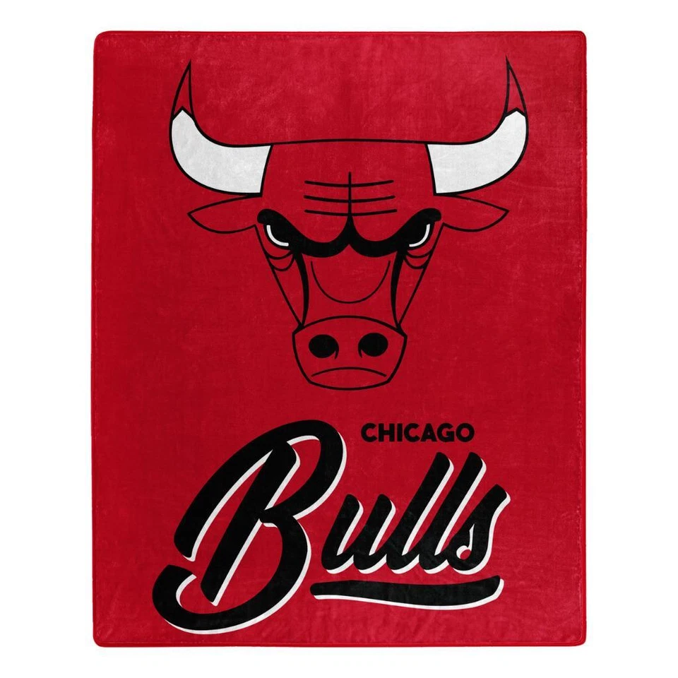 Manta Raschel diseño exclusivo Chicago Bulls 50x60 [NUEVA] NBA polar Foto 1 de 1