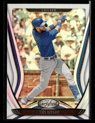 2020 Panini Chronicles #15 Kris Bryant Certified card - Image 1 of 2