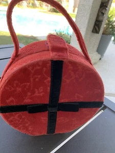 Vintage Children’s GYMBOREE red velvet purse/tote - Picture 1 of 5