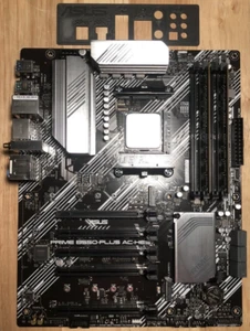 CPU + Motherboard + RAM Combo: ASUS PRIME B550-PLUS AC-HES+Ryzen 7 2700X + 8GB - Picture 1 of 24