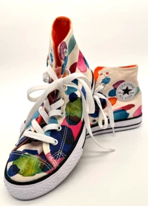 Zapatillas Converse Flora Acuarela Talla 4 Chuck Taylor All Star Hi-Top 7062 - Imagen 1 de 7