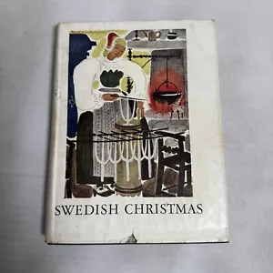 Swedish Christmas 1955 Ewert Cagner Tre Tryckare Gothenburg Illustrated HC DJ - Picture 1 of 13