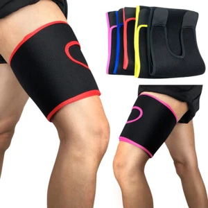 Men's Thigh Knee Protection Cycling Hiking Running Sports Basketball Protector - Picture 1 of 12