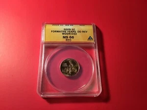 2009 Formative Years Doubled Die Cent ANACS MS 66 Red WDDR 43 - Picture 1 of 4