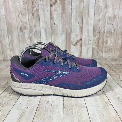 Zapatillas deportivas Brooks Divide 4 Trail Running púrpura para mujer talla 9,5 Foto 1 de 4