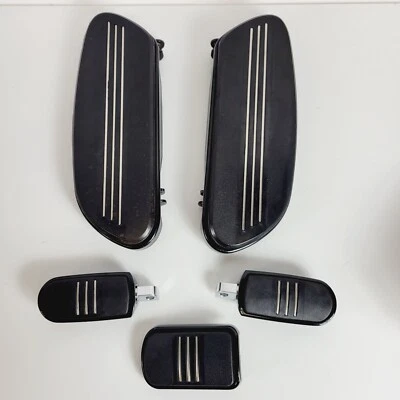 Harley 86-23 Touring Street Glide Streamliner Floorboards Pegs and Brake Pad Set - Image 1 of 4
