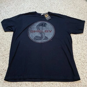 NWT Carroll Shelby Mens XL American Legend Shelby Cobra Round Emblem Logo - Picture 1 of 6