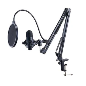 USB Microphone 192kHz/24-bit Professional Condenser Microphone Kit w/Pop Filter - Picture 1 of 7