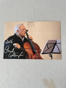 DAVID GERINGAS conductor & cellist signed 8x12 photo In-person autograph - Picture 1 of 1