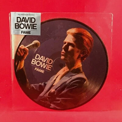 DAVID BOWIE Fame 2015 UK 40th Anniversary 7" Vinyl Picture Disc BRAND NEW record - Image 1 of 2