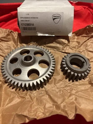 Ducati 848 1198 Hypermotard Timing Gear Set New OEM 171Z0031A - Image 1 of 4
