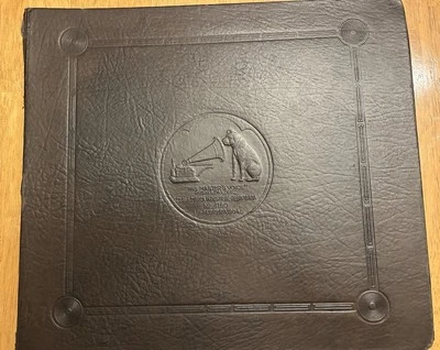 RCA Record Storage Book - Dog Nipper - His Masters Voice - Album - 1904 Foto 1 de 4