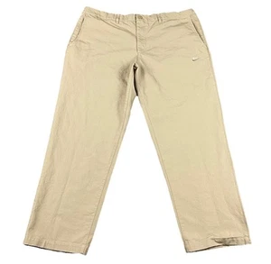 Nike Club ‘Khaki’ Men’s Chino Pants Sz 40x30 Fits (42x29) FZ5770-247 Canvas - Picture 1 of 9