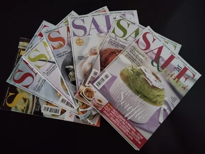 Lotto n. 7 riviste SALE & PEPE cucina Mondadori 2008 2009 2010 - Immagine 1 di 4