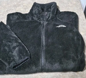THE NORTH FACE-Negro Poli VELLÓN, Mujer Cremallera Completa, Calentamiento Atlético. Chaqueta-(M) - Imagen 1 de 6