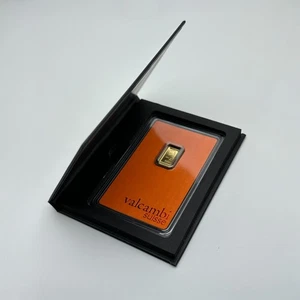Magnetic Lid Display Gift Box with Valcambi Orange Assay | Keepsake, Memento ... - Bild 1 von 8